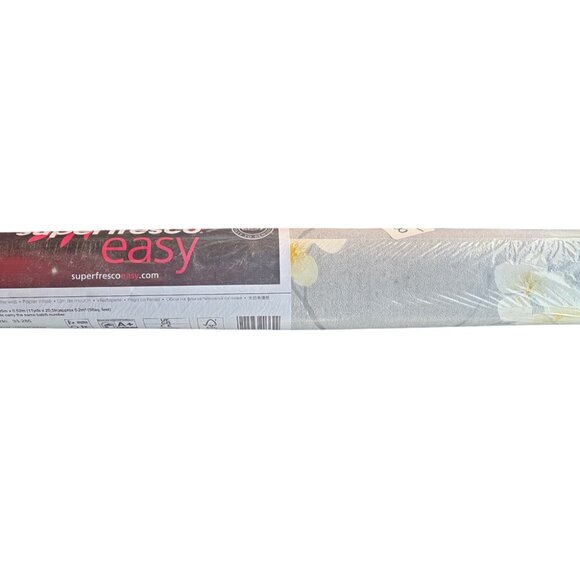 Superfresco Easy Radiance Grey and Ochre Removable Wallpaper - Picture 5 of 8